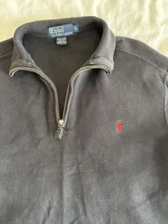 【POLORALPHLAUREN】ハーフジップ スウェット