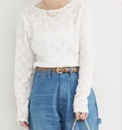 新品/タグ付き【B.C STOCK ストレッチフラワーレース】のサムネイル