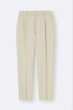 GUストレッチテーパードパンツ ナチュラル サイズS
