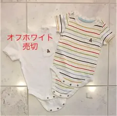 ベビーギャップ 半袖ポケットボディスーツ 60 ロンパース