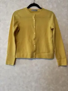 DAMA collection イエローカーディガン　カシミヤのサムネイル