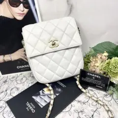 CHANEL シャネル【美品】ヴィンテージ ターンロック マトラッセ バッグのサムネイル