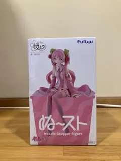桜ミクぬ~スト Noodle Stopper Figure 初音ミク