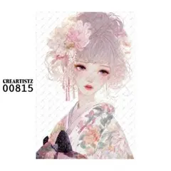 00815 コラージュ素材 12枚 ペーパー/ステッカー CREARTISTZ