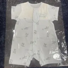 ミッキー柄ロンパース 50-60サイズ 新品