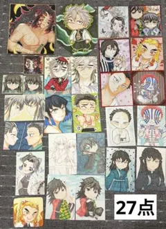 手描きイラスト　ファンアート　鬼滅の刃　27点