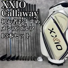 メンズ 右利き 初心者～ ゼクシオ ゴルフクラブセット 計11本+キャディ