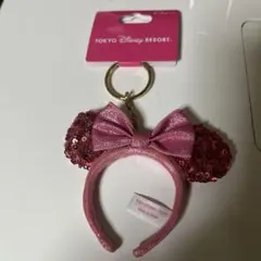 東京ディズニーリゾート ミニー耳キーホルダー