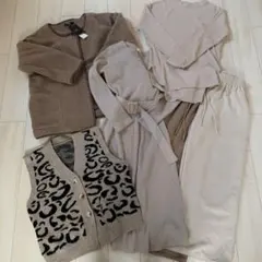 レディース服　ニュアンス　ベージュ系　まとめ売り