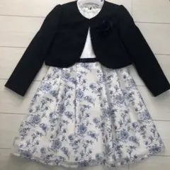 130 女の子　入学式　卒園式　フォーマルワンピース　セレモニースーツ