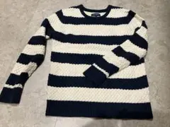 URBAN RESEARCH ストライプニットセーター L