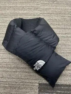 THE NORTH FACE ブラックダウンマフラー