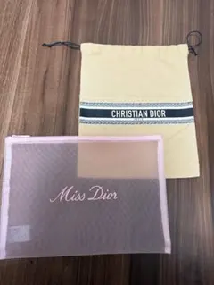 ゆ*8様 ディオール ノベルティ ポーチ 巾着 セット