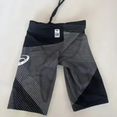 asics 競泳水着 ブラック Lサイズ AMA500 - メルカリ