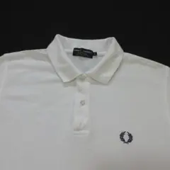90s　FRED PERRY　オールドフレッドペリー　ポロシャツ　ライン無し　Lのサムネイル