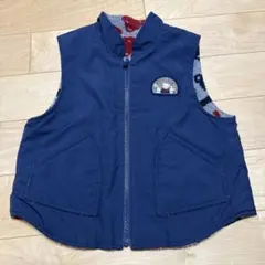 FAMILIA ネイビー ダウンベスト