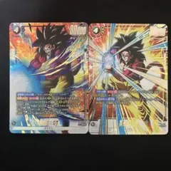 ドラゴンボールカード怒りの咆哮 孫悟空GT SCRパラレルFB03-140 4枚