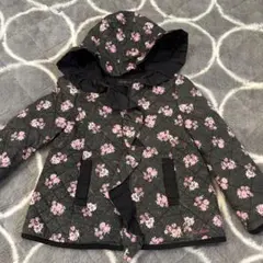 jillstuartジルスチュアートキッズ 花柄 キルティングコート 100cm