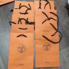 HERMES 紙袋　9枚　ショッパー　ツイリー アクセサリー 用