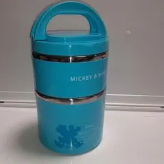 Disney ステンレスランチボックス ミッキー＆ミニー新品未使用品+オマケ