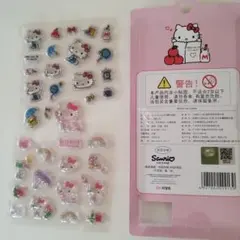 海外ライセンス　ハローキティ シールセット　ボンボンドロップ