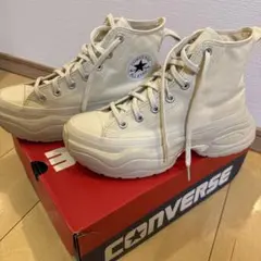 CONVERSE ALL STAR ハイカット厚底スニーカー 24.5㎝