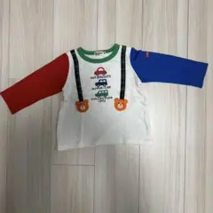 HOT BISCUITS カラフル長袖Tシャツ 80