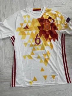 【adidas】スペイン代表 イニエスタ #6 ユニフォーム EUROモデル
