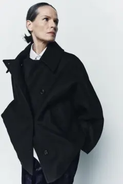 【ZARA】MANTECO ウールブレンド コート
