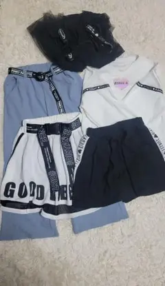まとめセット キッズ ワンピース セットアップ 子供服　140 マックハウス
