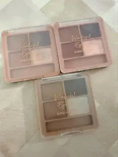 KIREI FACTORY アイシャドウパレット 3個セット