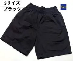 GU 黒 ブラック　シェフショーツ　ショート　ハーフ　Sサイズ