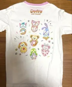 ディズニー ダッフィーフレンズ Tシャツ Mサイズ ドーナツ 期間限定