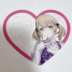 プロセカ 韓国 POP UP ハート型クリアカード　小豆沢こはね