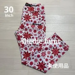 未使用品 バーディーハント メンズ ゴルフ パンツ 赤柄 ウエスト30インチ