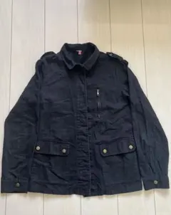 00s AZUL by Moussy ミリタリージャケット M 黒のサムネイル