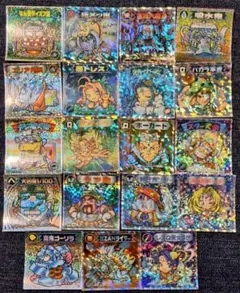 ビックリマンシール バグ悪魔vsギガ天使まとめて19枚　ホログラム　ラメ