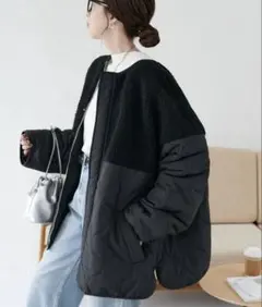 ボア キルティング