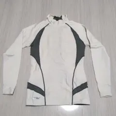 Under Armour METAL 長袖シャツ アイボリー/グレー