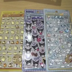 サンリオ第2弾 ボンボンドロップシール 3点セット