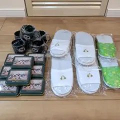 ミラコスタ　アメニティー　スリッパ　カップ　セット　ディズニーホテル