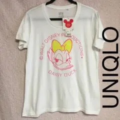UNIQLO ユニクロ　UT ディズニー　デイジー　Tシャツ　トップス　半袖　白