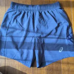 アシックス 陸上用パンツ 　ブルーグレー