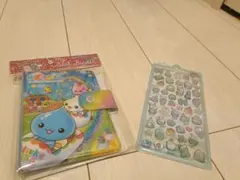 正規品クーリア しずくちゃんシール帳とボンボンドロップシール セット