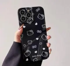 ハローキティiPhone15plusケースカバー