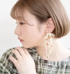 ももたちゃん　CHACO イヤリング