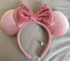 ディズニー　ミニーマウス　ピンク　カチューシャ