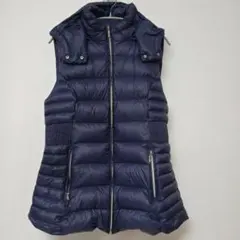⭐値下がり中⭐⭐ネイビー ダウンベスト フード付き⭐⭐