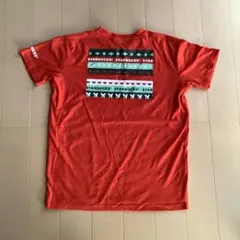 비매품 STARBUCKS 半袖 Tシャツ レッド 従業員用