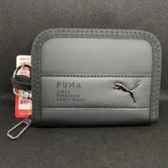 PUMA 二つ折り財布　ホックウォレット　黒